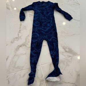 Carters blue dinosaur pajamas